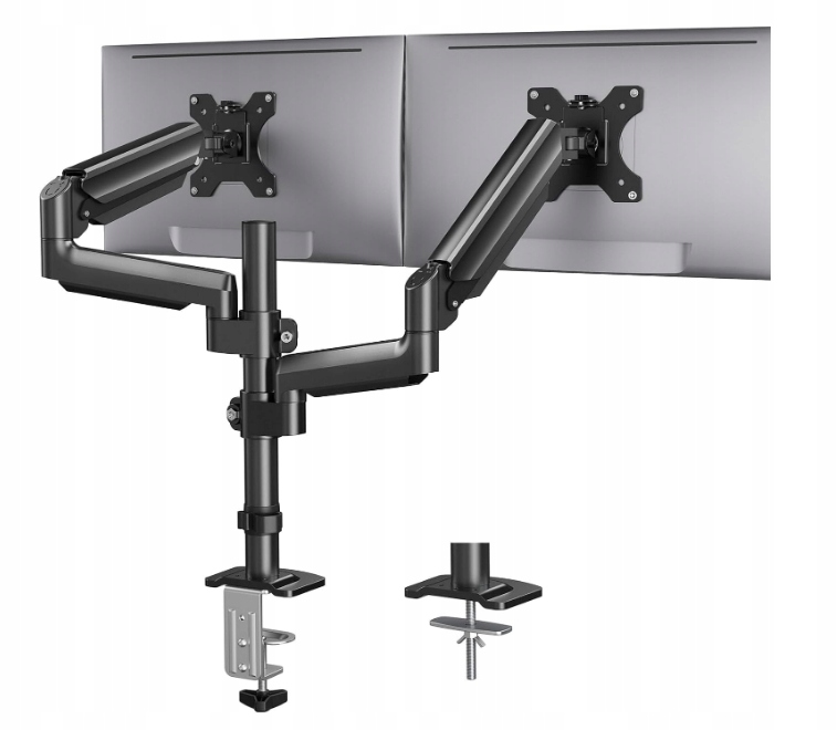 Huanuo HNDS16B Biurkowy Uchwyt Na 2 Monitory 13-32" ekrany Vesa 75/100