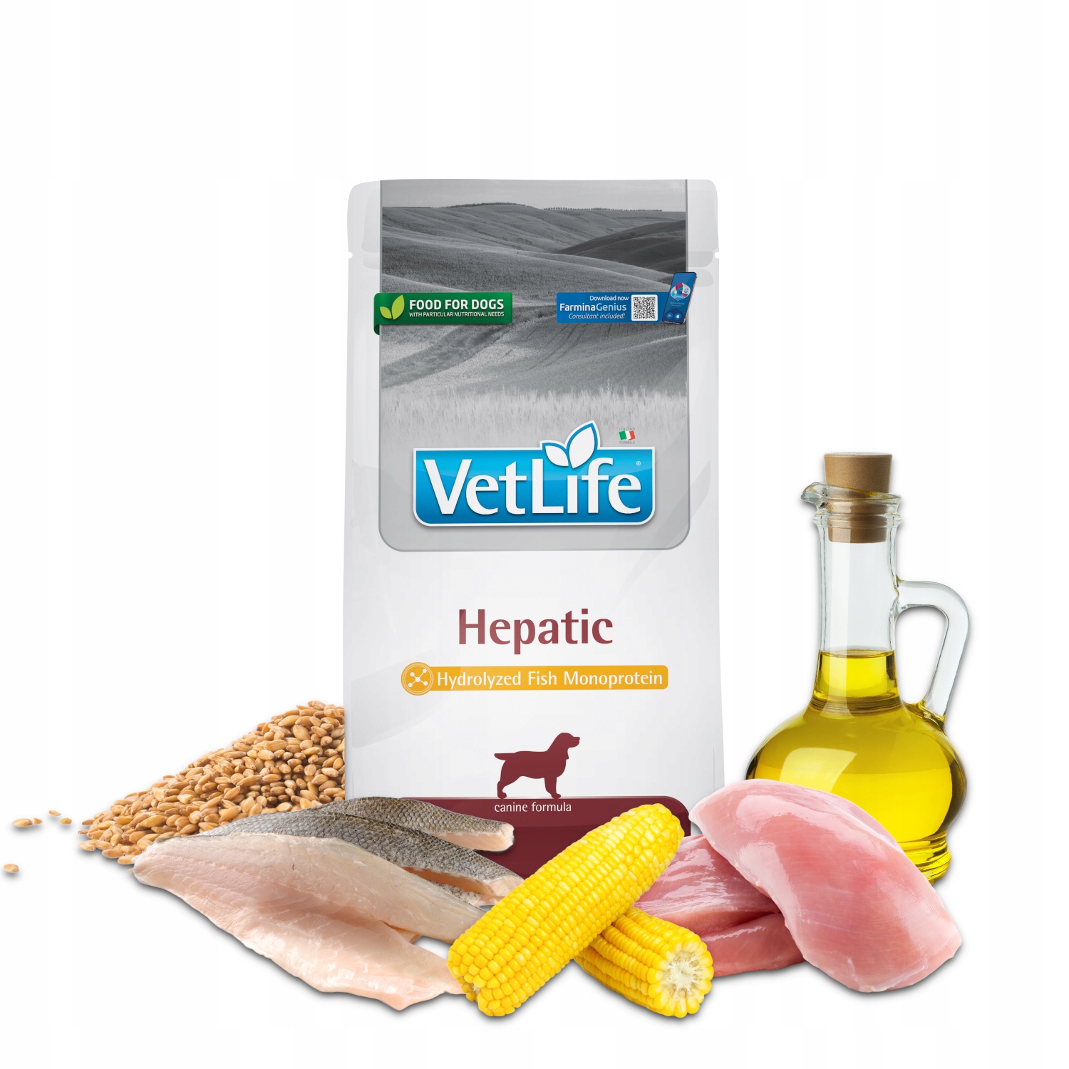 Farmina Vet Life Hepatic 12kg wspomaga wątrobę