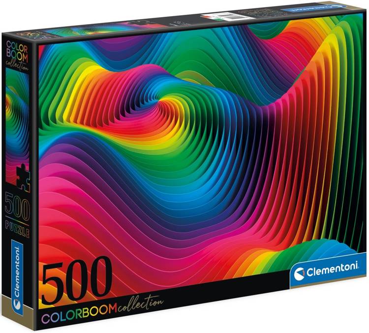 

Puzzle 500 Color Boom Waves Fale 35093 Clementoni