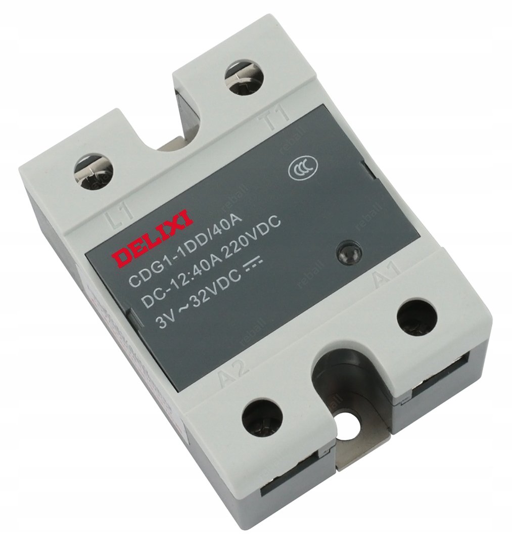 

Przekaźnik Półprzewodnikowy Delixi SSR-40A DC-DC
