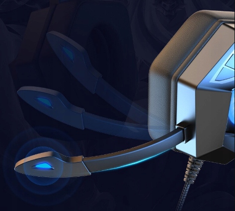 SŁUCHAWKI GAMINGOWE NAUSZNE PRZEWODOWE Z MIKROFONEM DO PC RGB ZESTAW GRACZA Cechy dodatkowe 2M KABEL