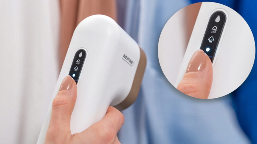 Parownica do ubrań Steamer MPM MZP-04 Funkcje funkcja pary prasowanie w pionie