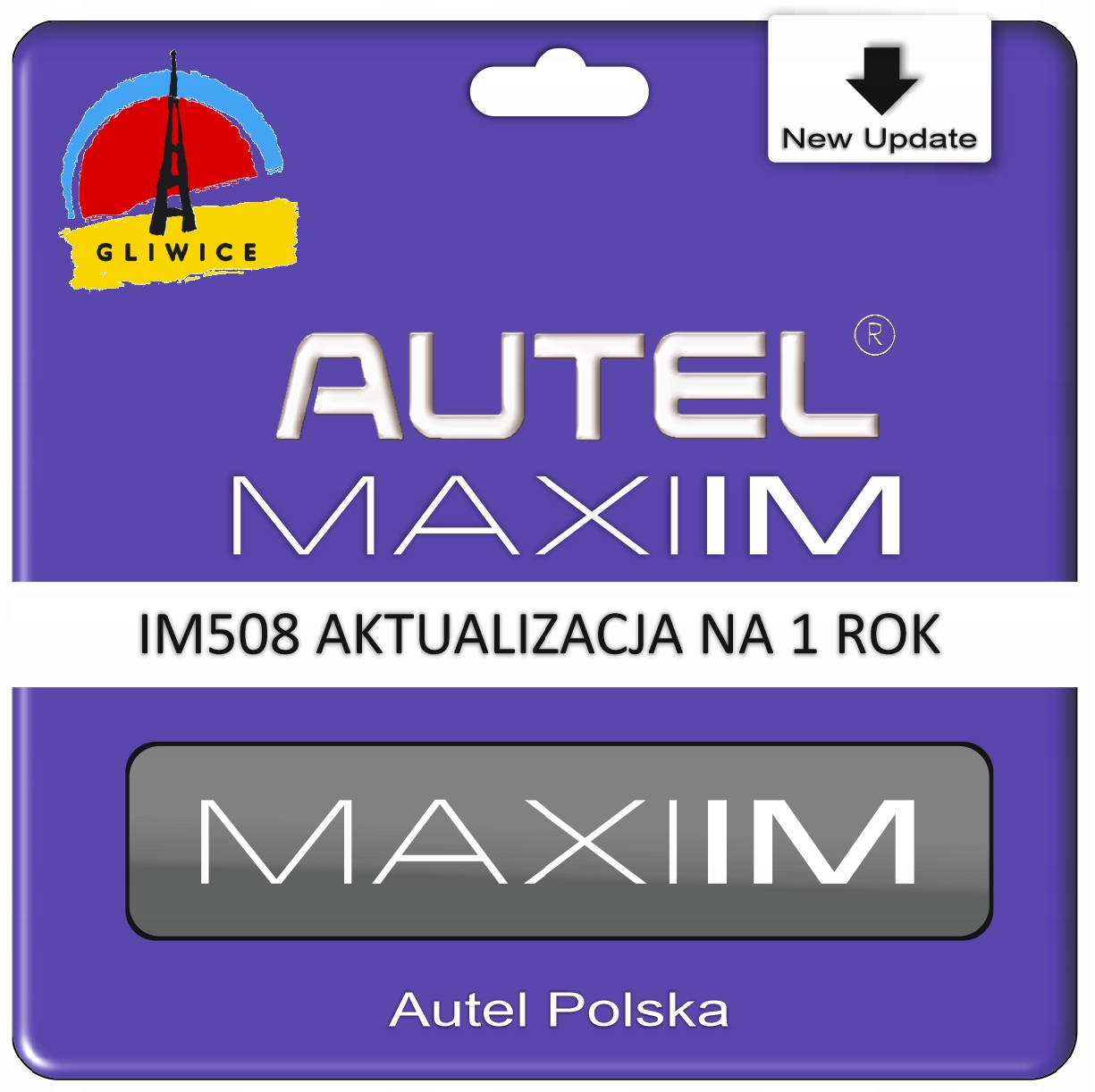 AUTEL IM508 AKTUALIZACJA POLSKI DEALER 1 ROK