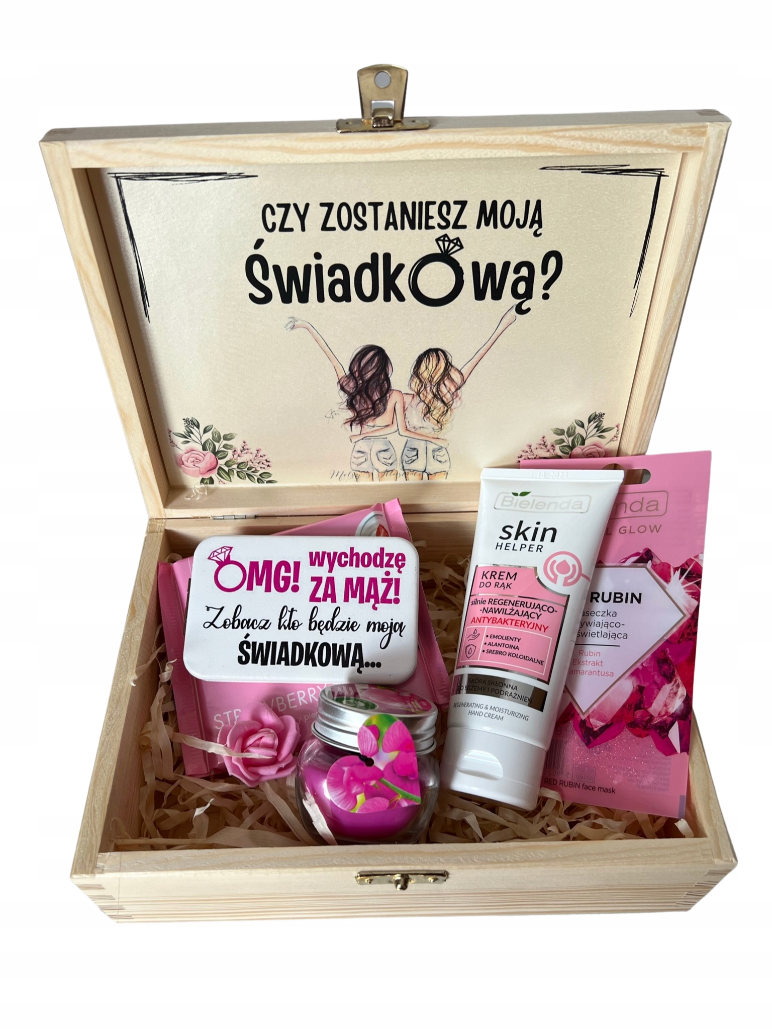 Box Box Stanete mou svědkyní? Žádost o svědkyni