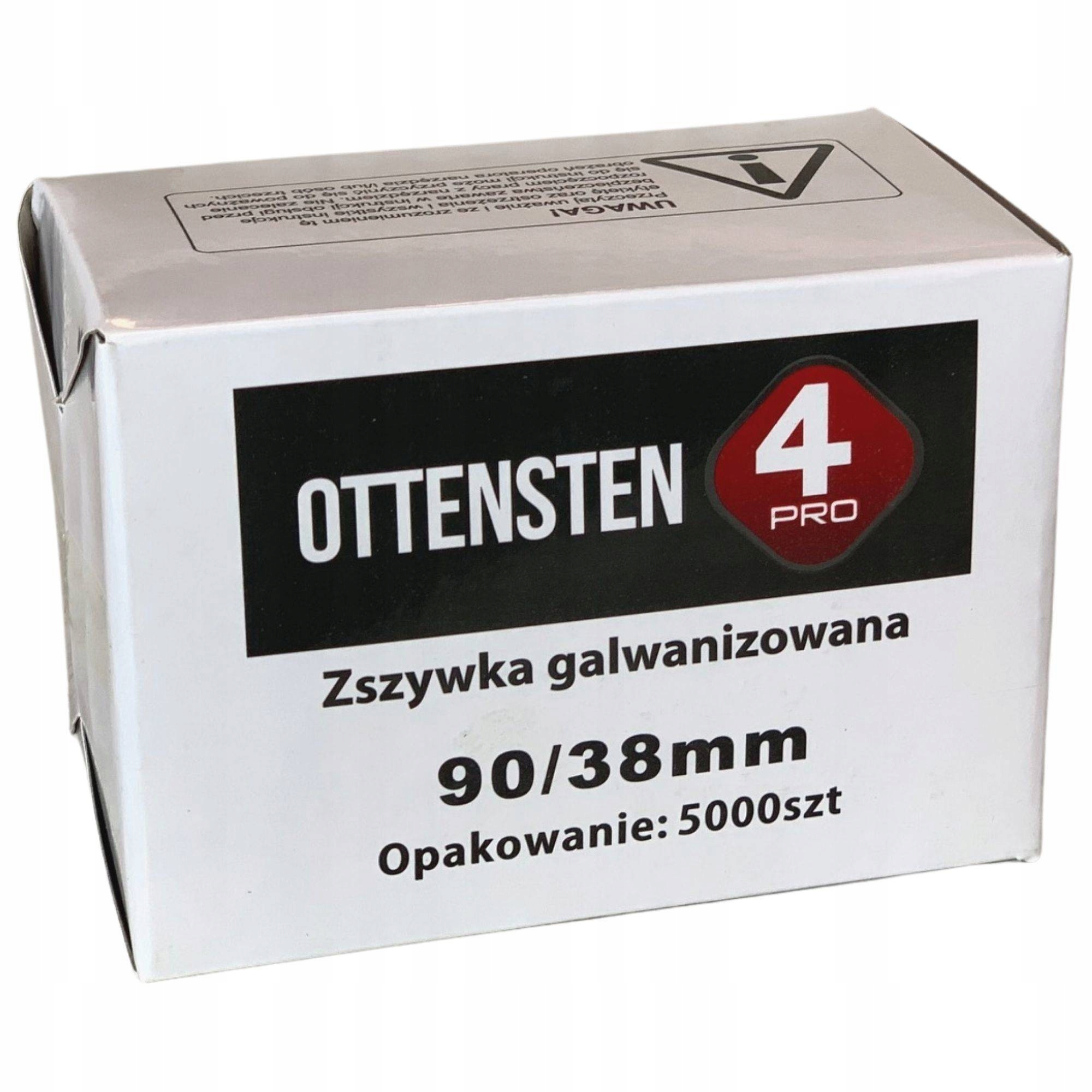 Ottensten ZSZYWKI STOLARSKIE TYP90 38mm 5000 szt. Marka Ottensten