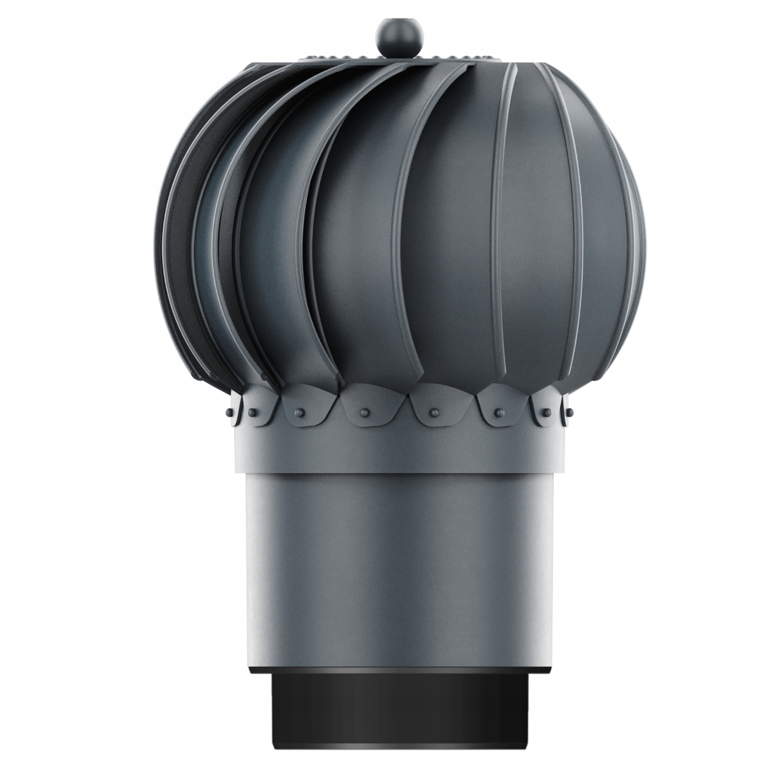 Komínová vložka pro větrání Otočná fi150+REDUKCE 125 Antracit 7016