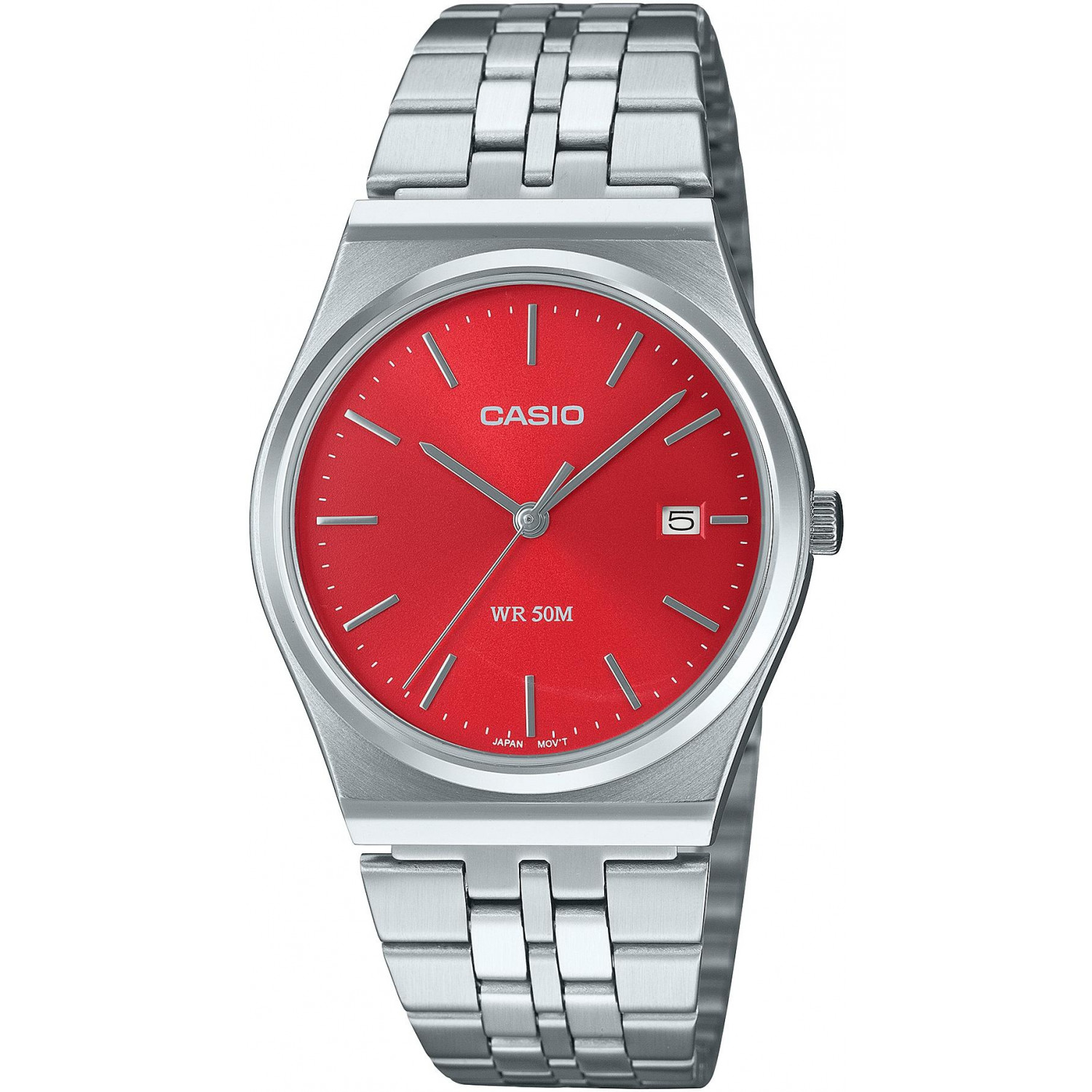 Pánské Hodinky Casio MTP-B145D-4A2VEF stříbrné