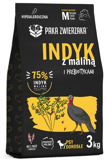 Levně Paka Zwierzaka Seventh Heaven Krůta s malinou 3 kg