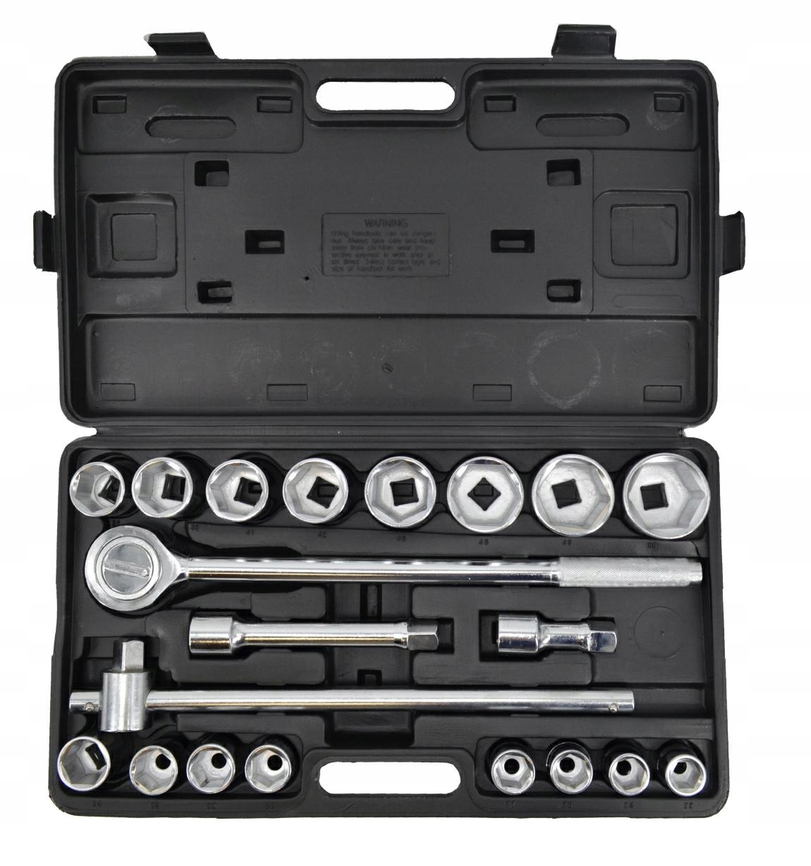 Sada Klíčů 21 ks 3/4" V Plastovém Kufru Awtools