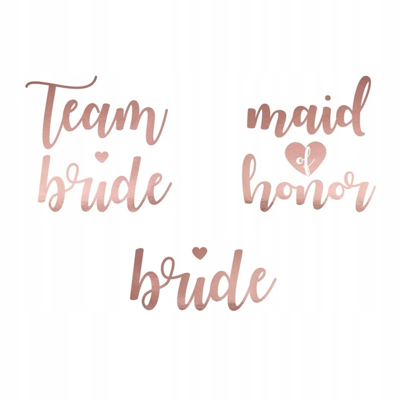 

Tatuaże Na Panieński Komplet 13 sztUK Rosegold