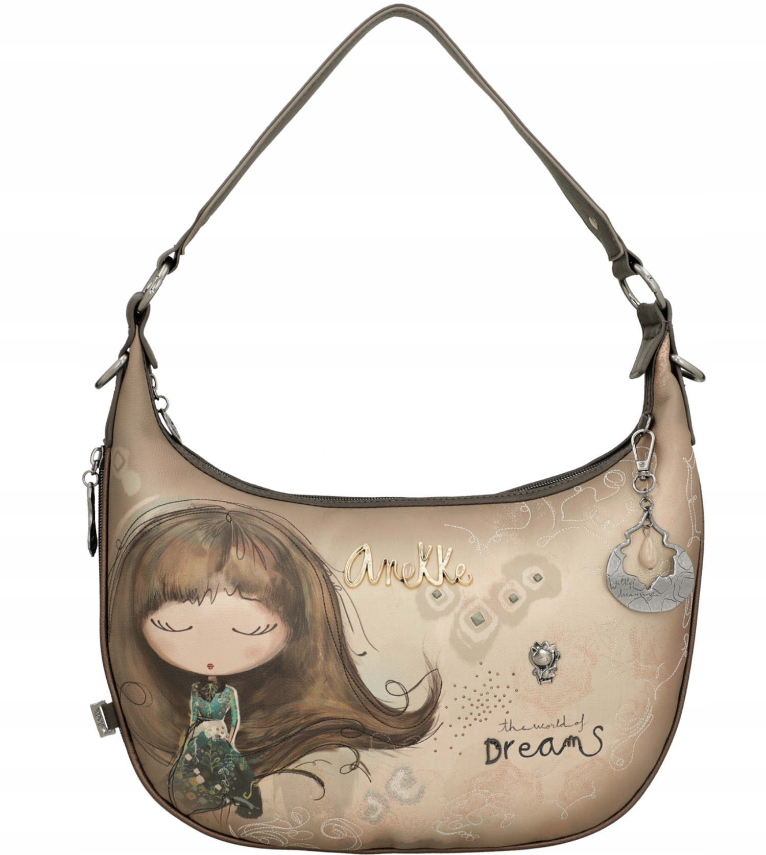 Dámská Kabelka Anekke Real Přes Rameno Módní Crossbody Kabelka Přes Rameno