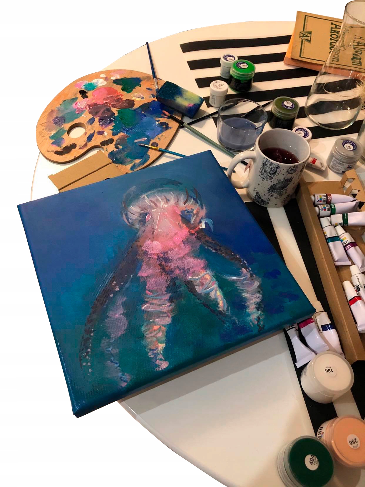 FARBA AKRYLOWA Profil 150ml Produkt PL czarny Marka Profil