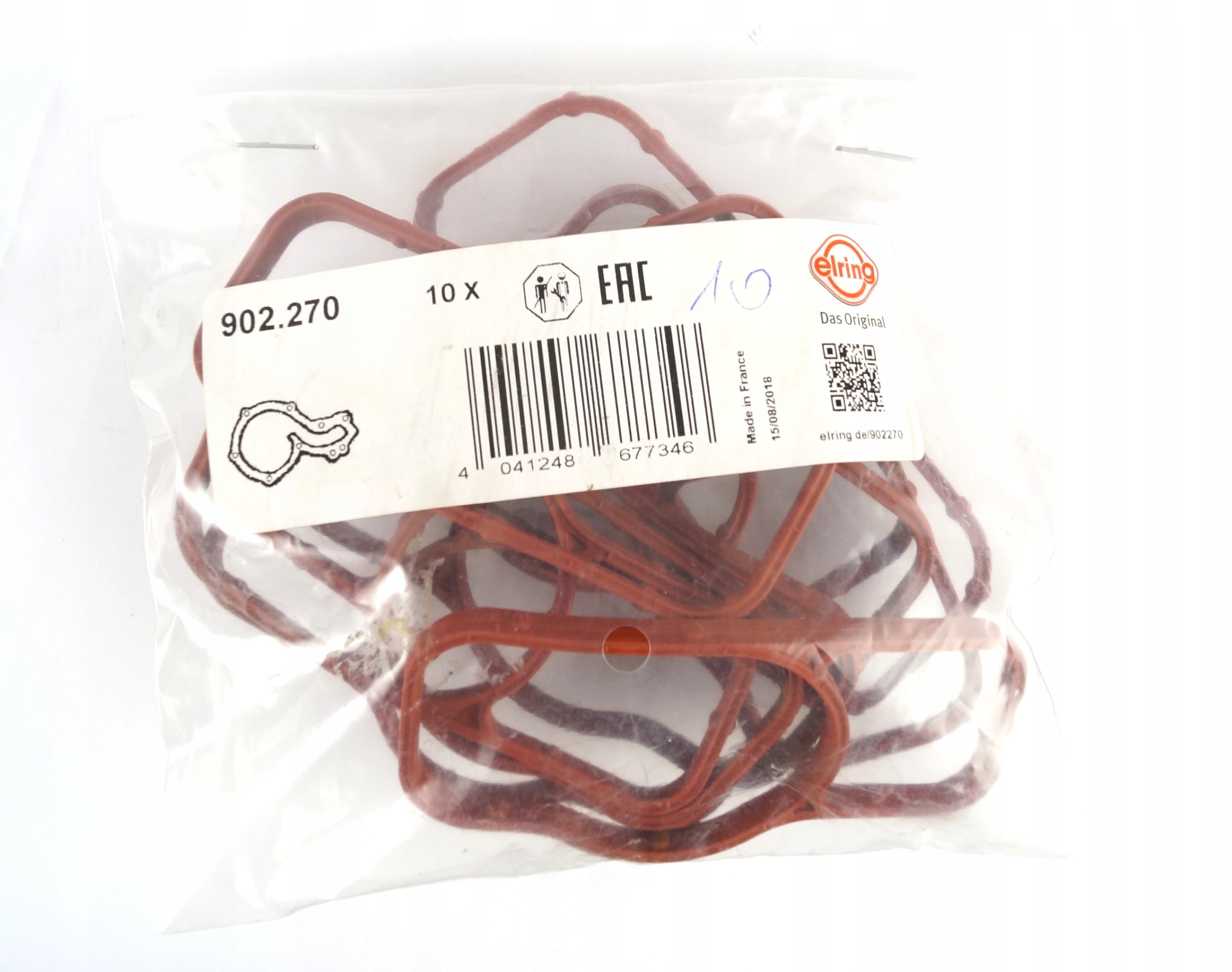 Uszczelka pompy wody MERCEDES oryginał Erling Producent części Elring