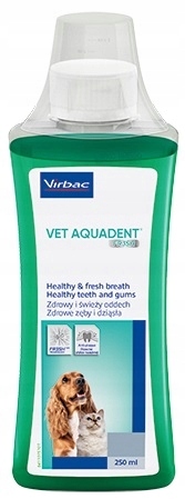 

Virbac Vet Aquadent pies kot 250ml świeży oddech
