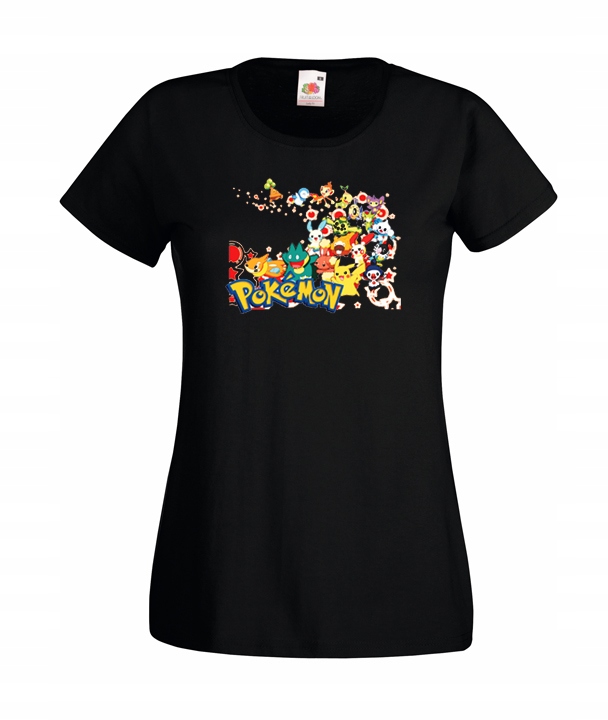 

XXL Koszulka Damska Pokemon Go Pikachu Pokeball