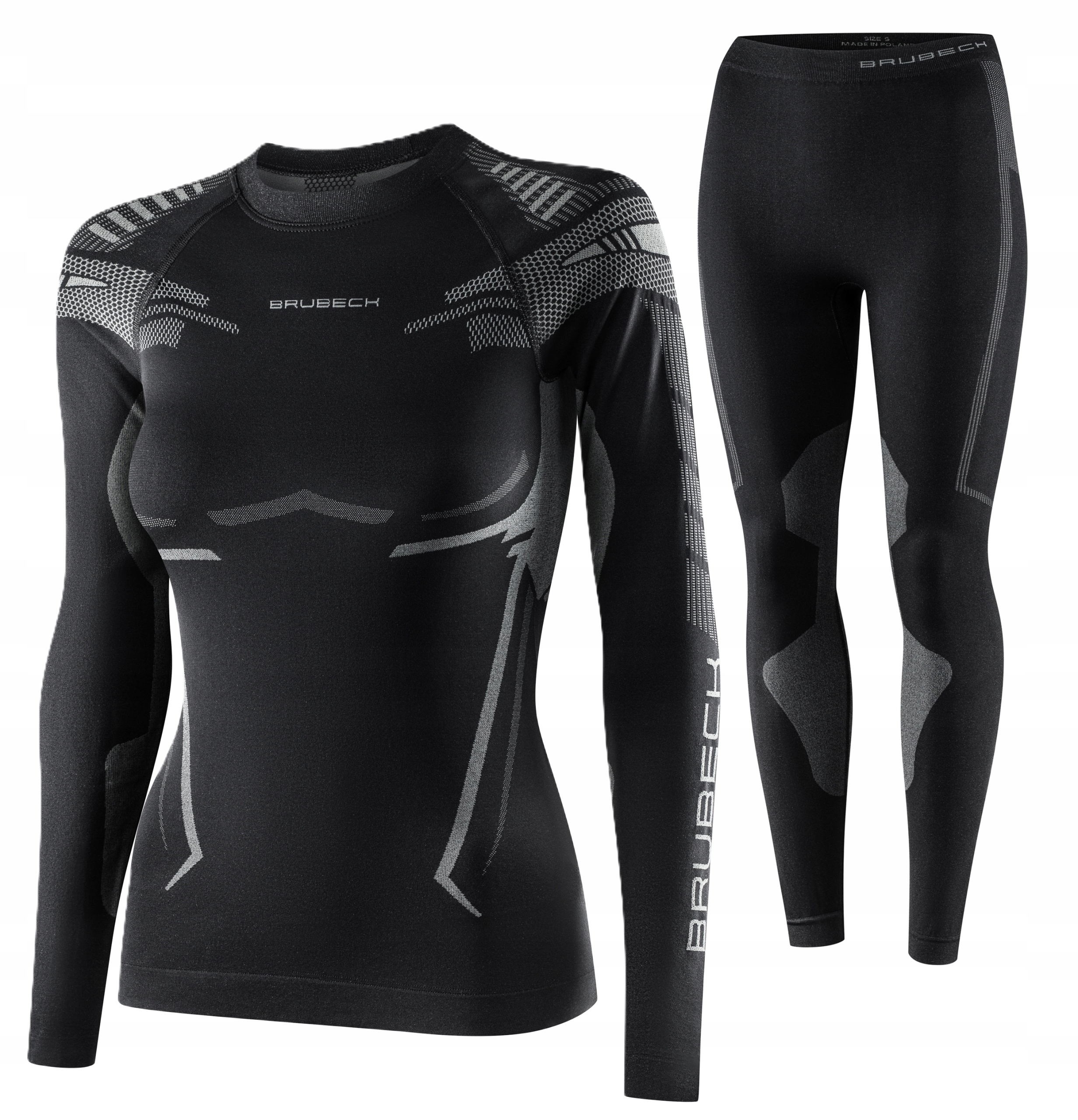 Damska Odzież Termoaktywna Bielizna Do Aktywności Sportowych Brubeck Dry -L