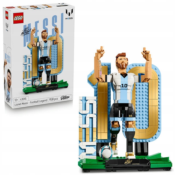 Lego Editions 43015 Lionel Messi Fotbalová legenda