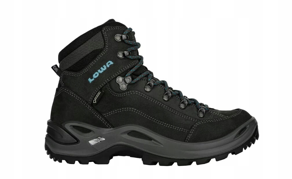 Buty Damskie Lowa Renegade Mid Gtx asphalt/turquoise 38