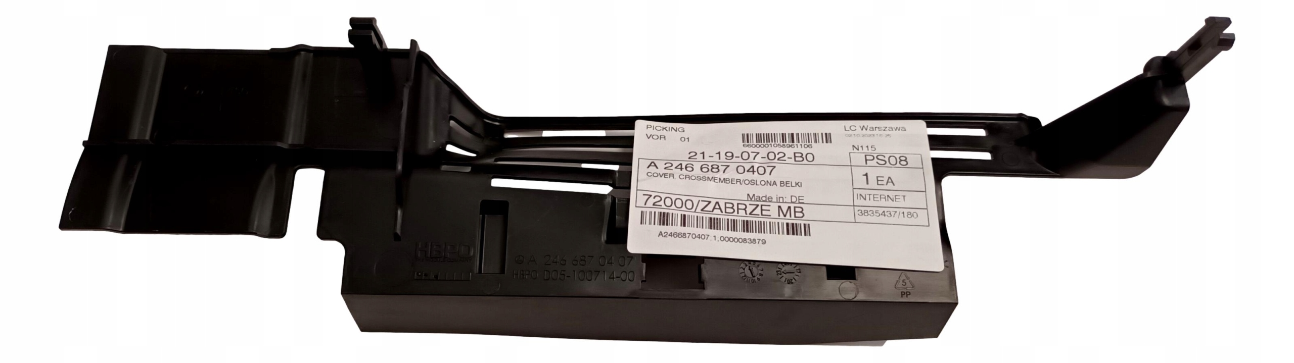 Mercedes Cla Gla W176 W246 Zesílení předního pásu