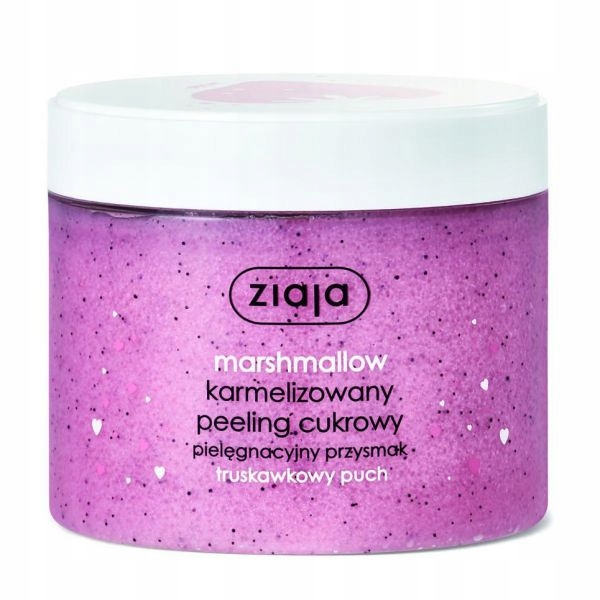 ZIAJA PEELING CUKROWY DO CIAŁA MARSHMALLOW 300ml