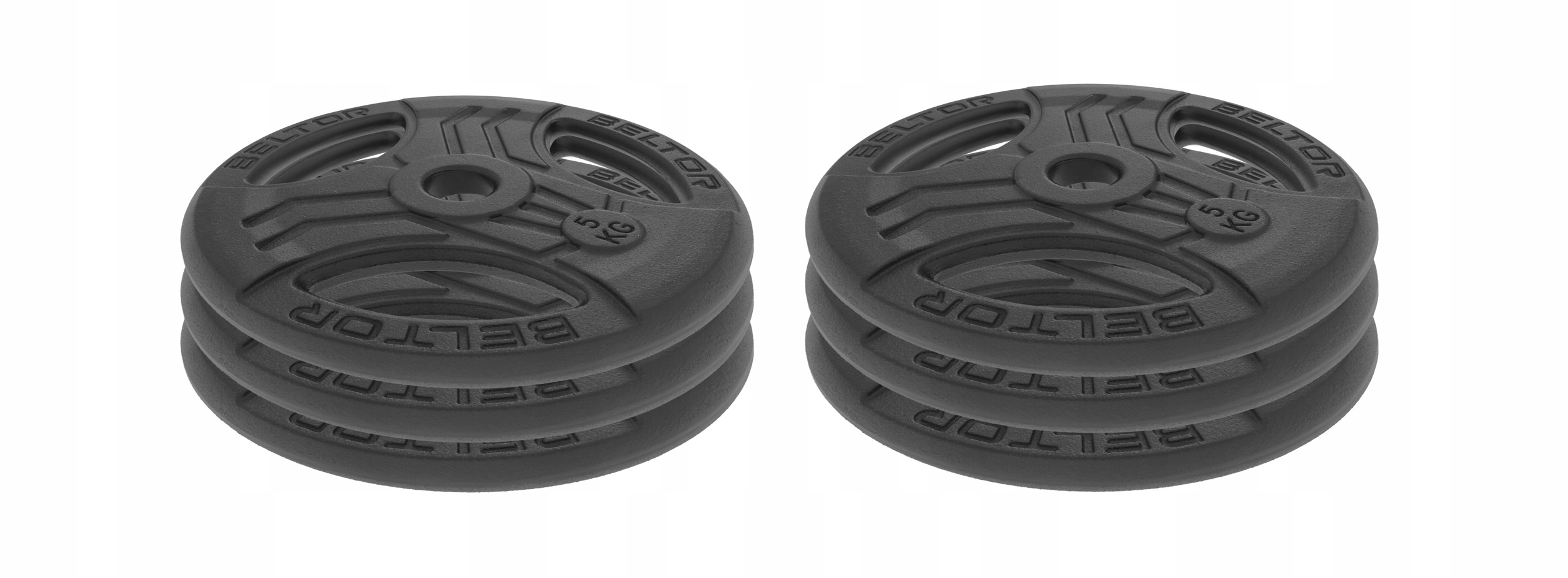 BELTOR ZESTAW KULTURYSTYCZNY 30KG OBCIĄŻENIE ŻELIWNE KIEROWNICA 31MM Waga obciążeń 30 kg