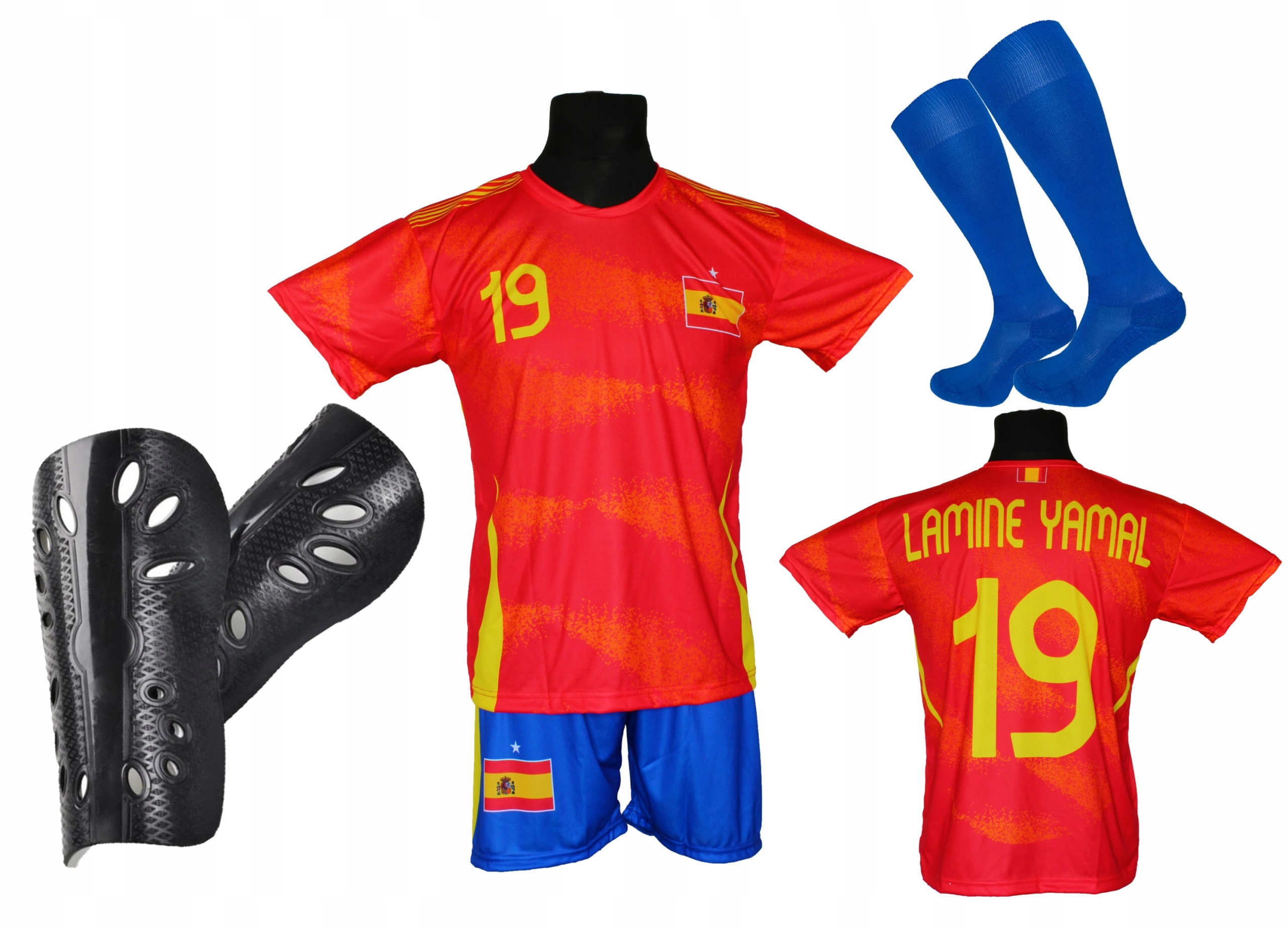 Lamine Yamal sportovní set fotbalového oblečení Španělsko vel. 128