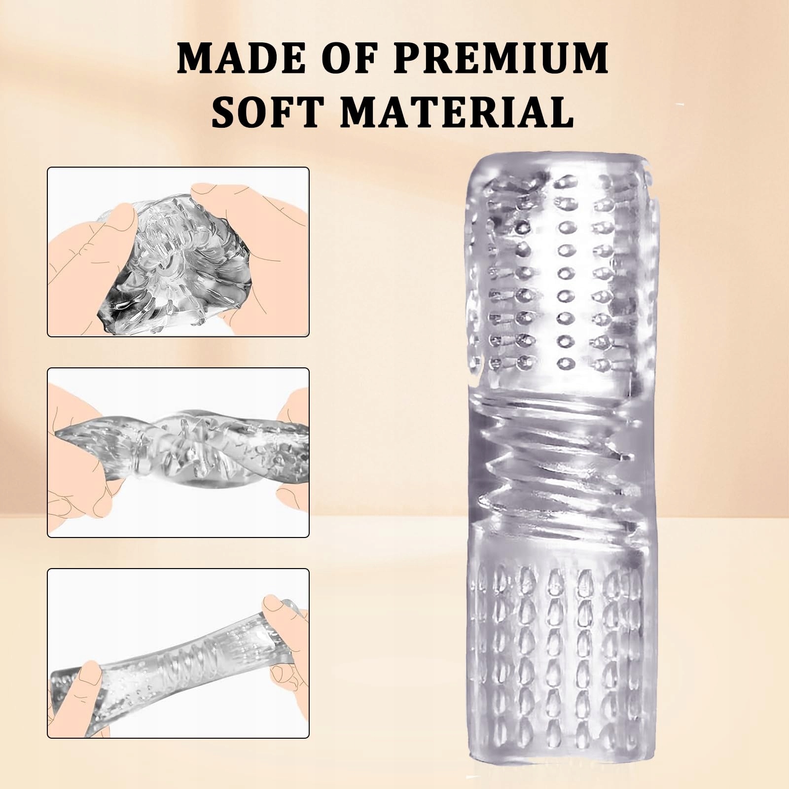 3D Realistic Pocket Vagina Toy for Men — miniatura 3