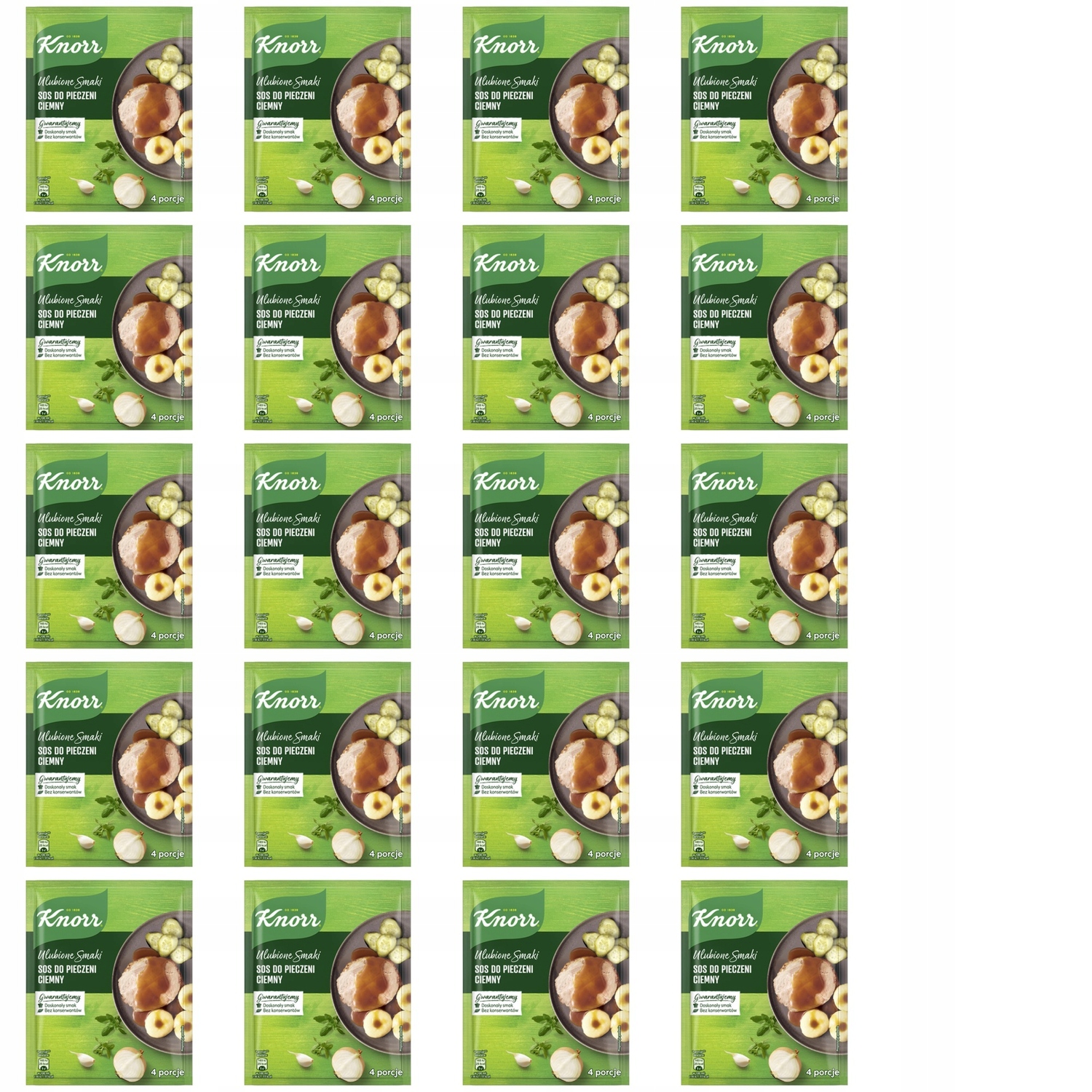 20x 29g Knorr ulubione smaki sos do pieczeni ciemny