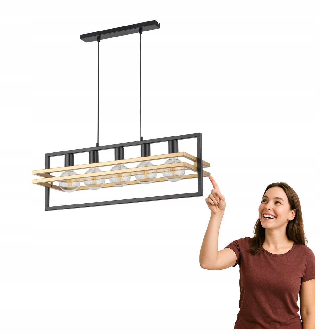 Závesná lampa Merci 5 32395 Sigma Lighting