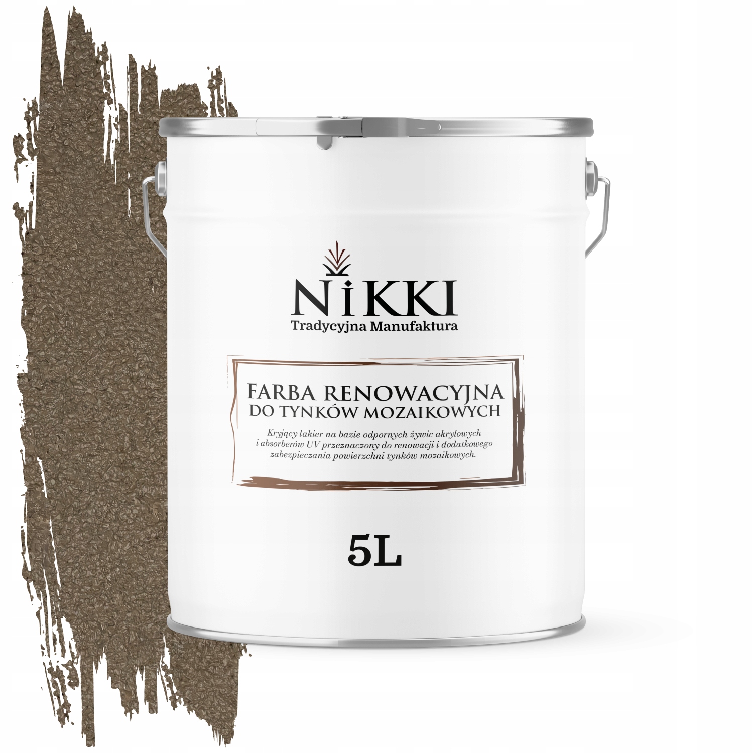 Obnovovacia farba na mozaikovú omietku 5L Obnova Šedo-žltá RAL7034