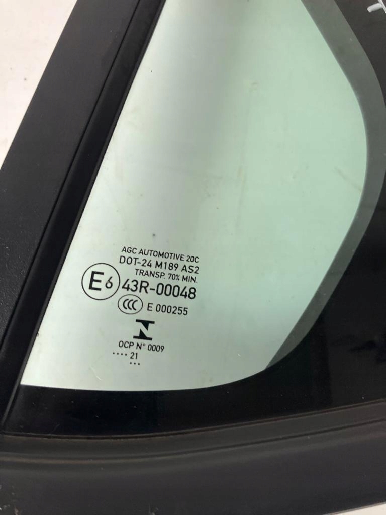 window door left rear part CORSA F TROJKAT 21R