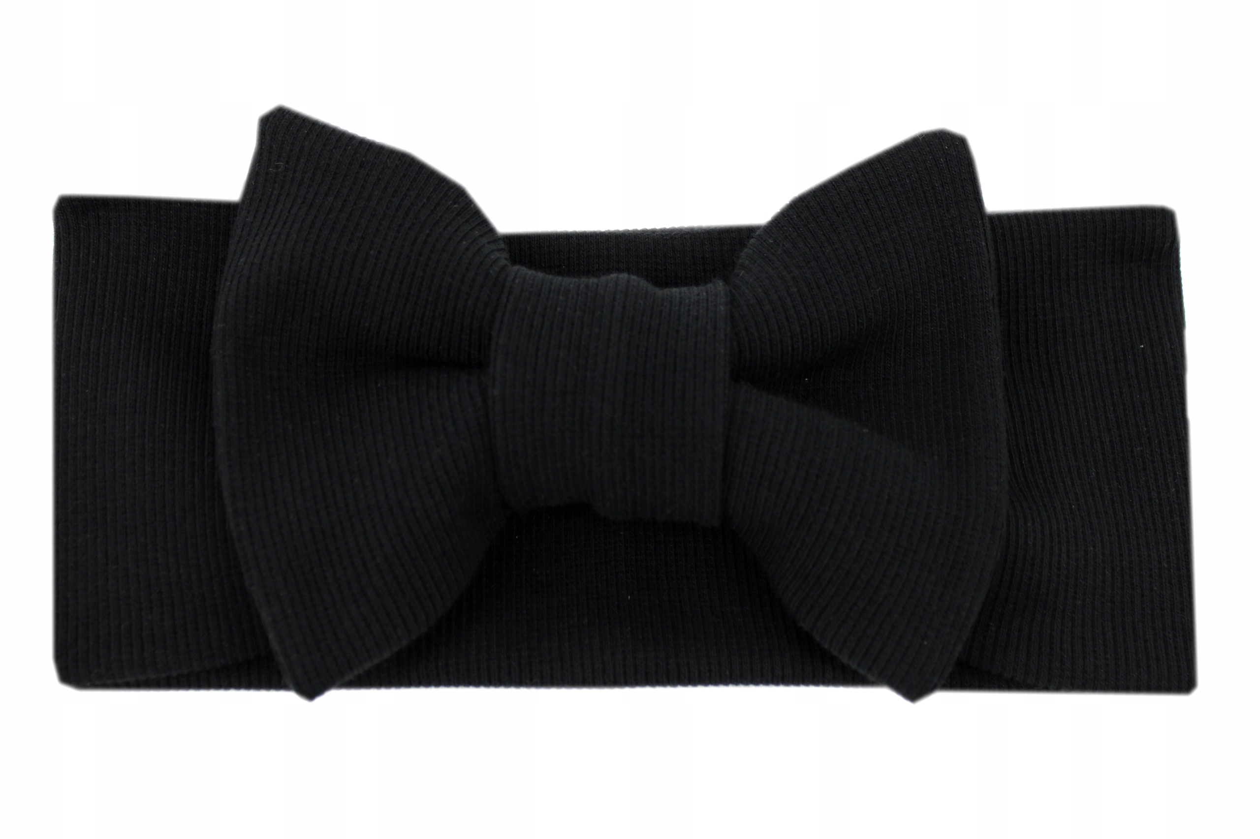 OPASKA DZIECIĘCA NA GŁOWĘ Z KOKARDĄ DLA DZIEWCZYNKI PRĄŻEK WIOSNA / JESIEŃ Rozmiar 50-56 cm