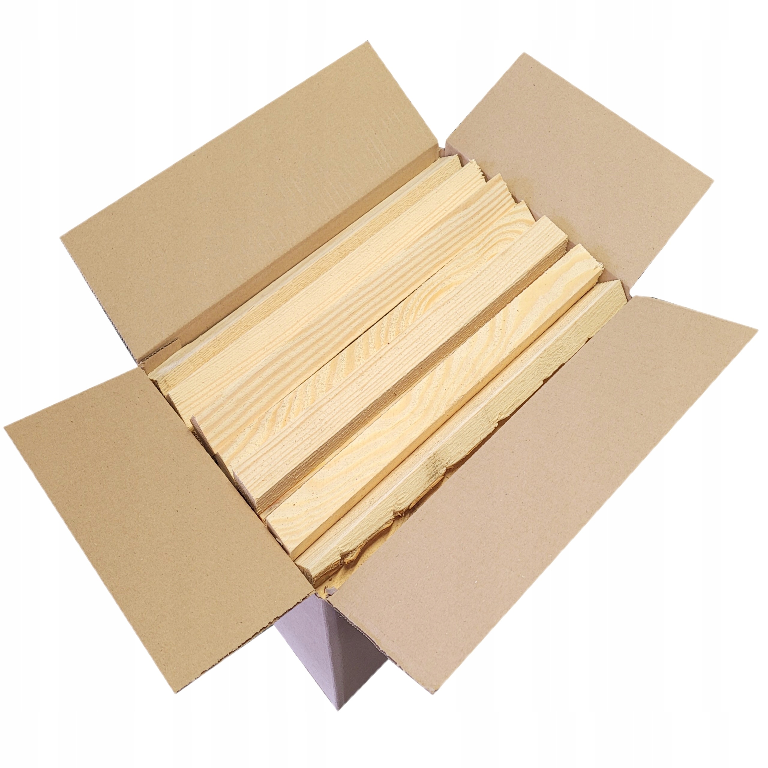 Rozpałka do Grilla Ogniska Kominka Pieca Suche Drewno Rozpałkowe Sosna 20kg Marka inna