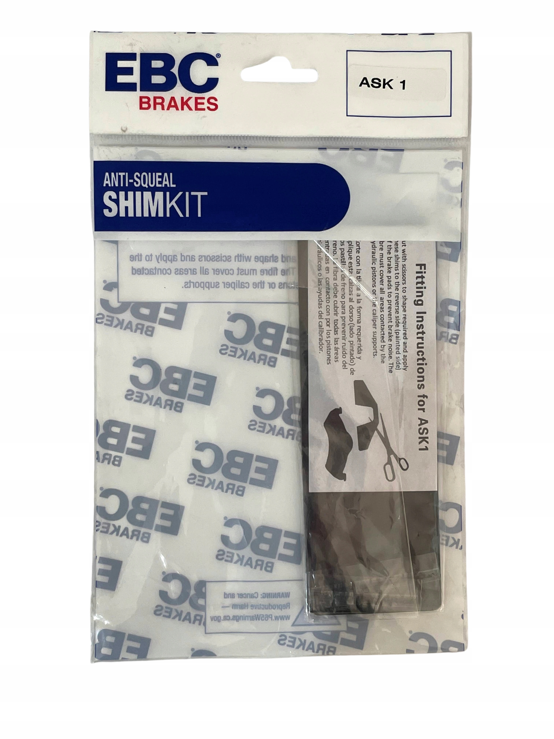 PODKŁADKA HAM. REDUKUJĄCA HAŁAS 152X51MM ASK1 EAN (GTIN) 5050953957574