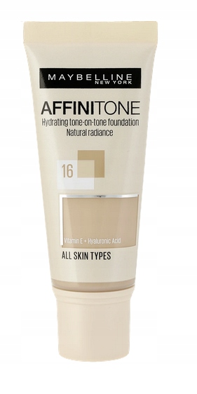 Maybelline Affinitone Foundation 16 Vanilla Rose make-up na tvár 30 ml