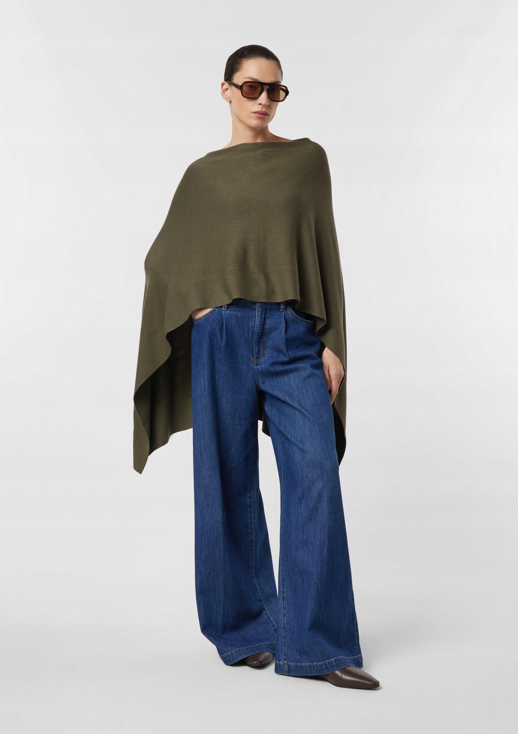 Comma Poncho na biodra Rozmiar S