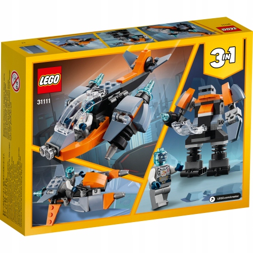 LEGO 31111 CREATOR - CYBERDRON EAN (GTIN) 5702016889208
