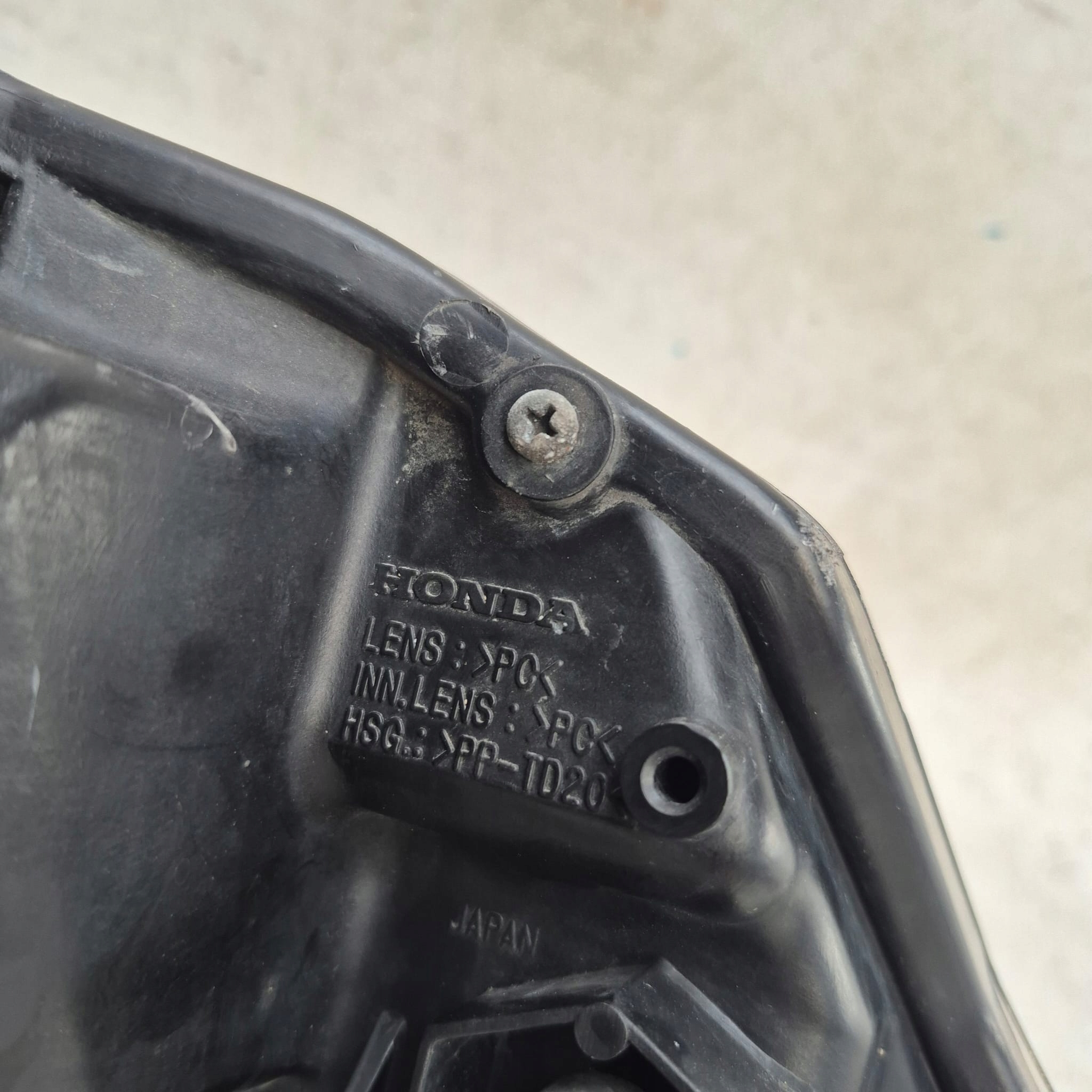 HONDA INSIGHT II 09- light left front front blue 100-22875