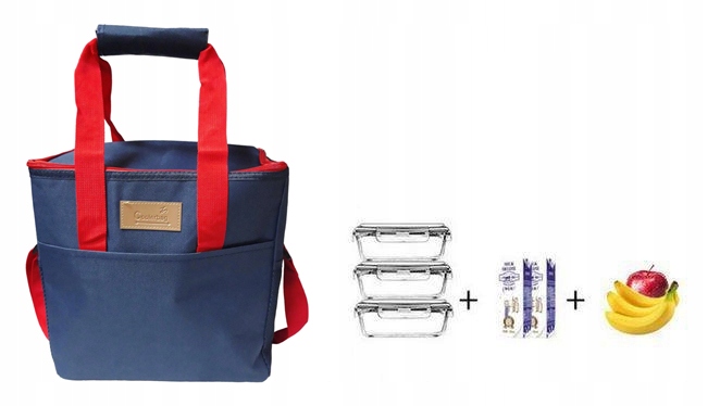 ZESTAW TORBA LUNCH BOX TERMICZNA ŚNIADANIOWA Rodzaj torba termiczna