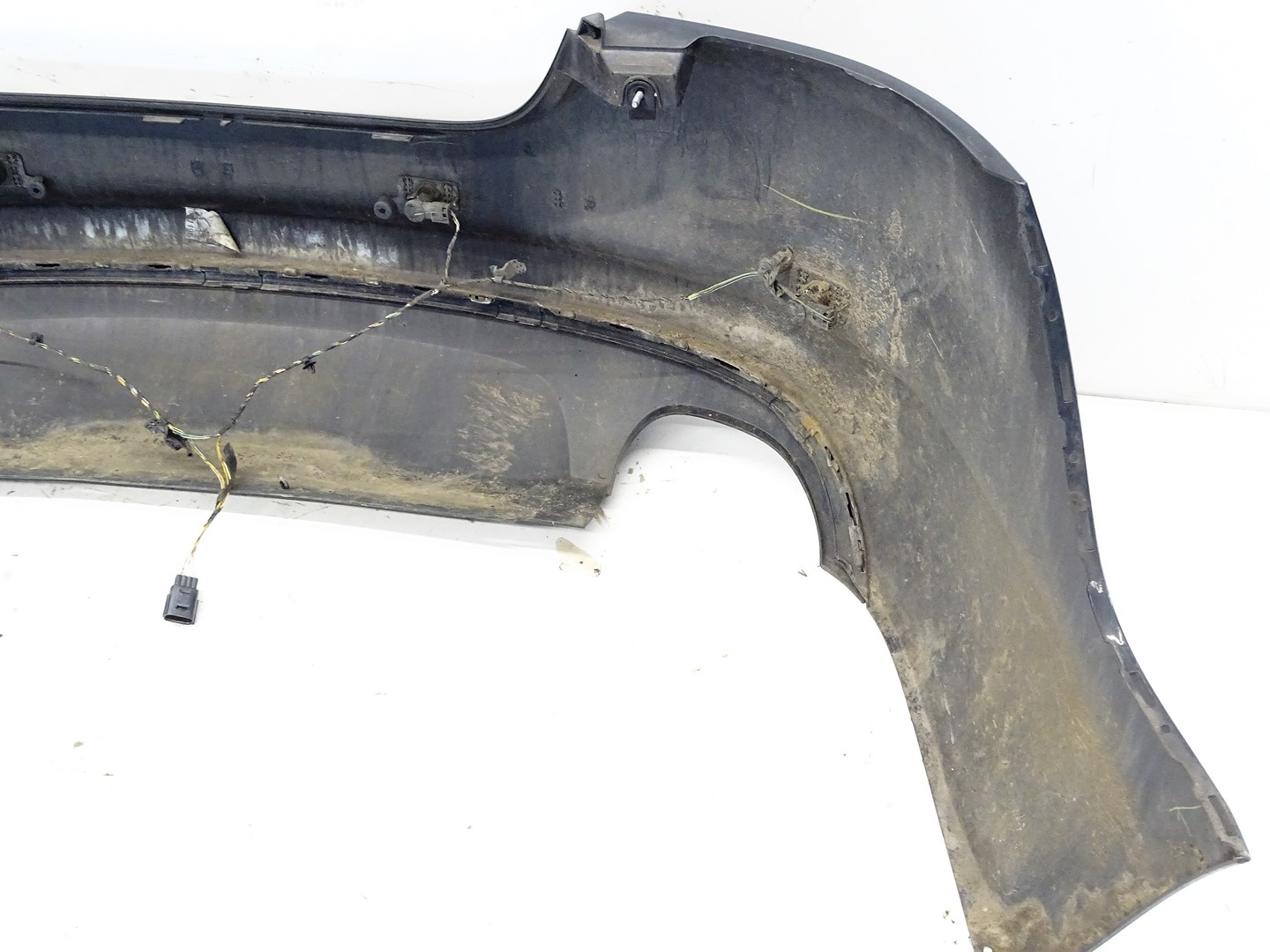 bumper rear part rear complete JAGUAR XF X250 black