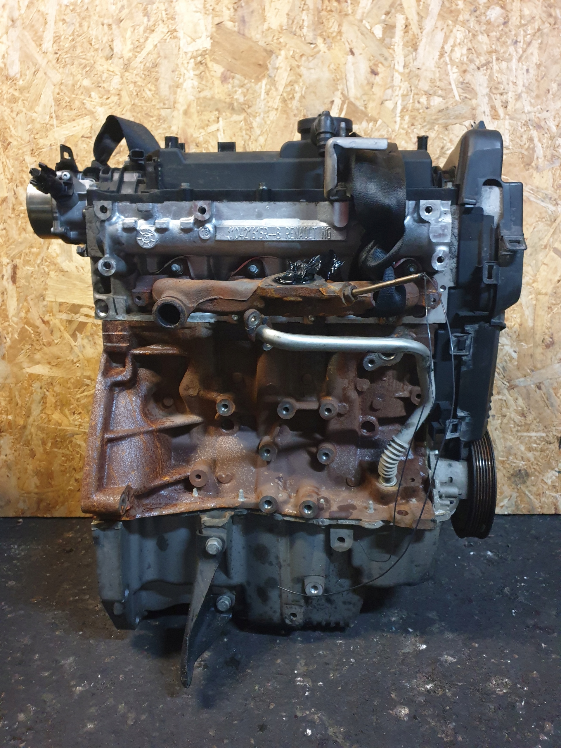 engine unprotected pillar RENAULT 1.5DCI K9KG656