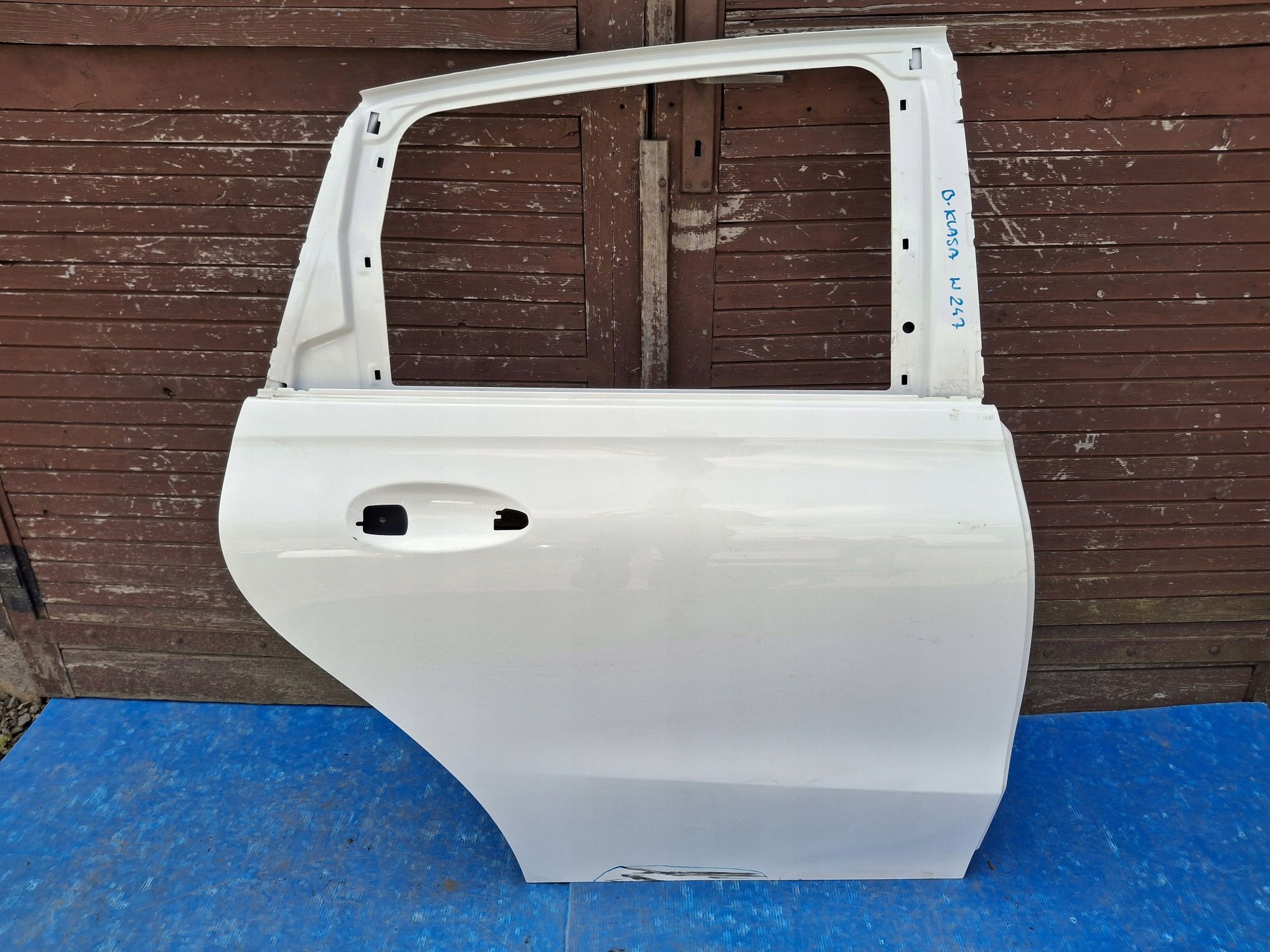 door right rear. MERCEDES B-KLASA W247 2018R->