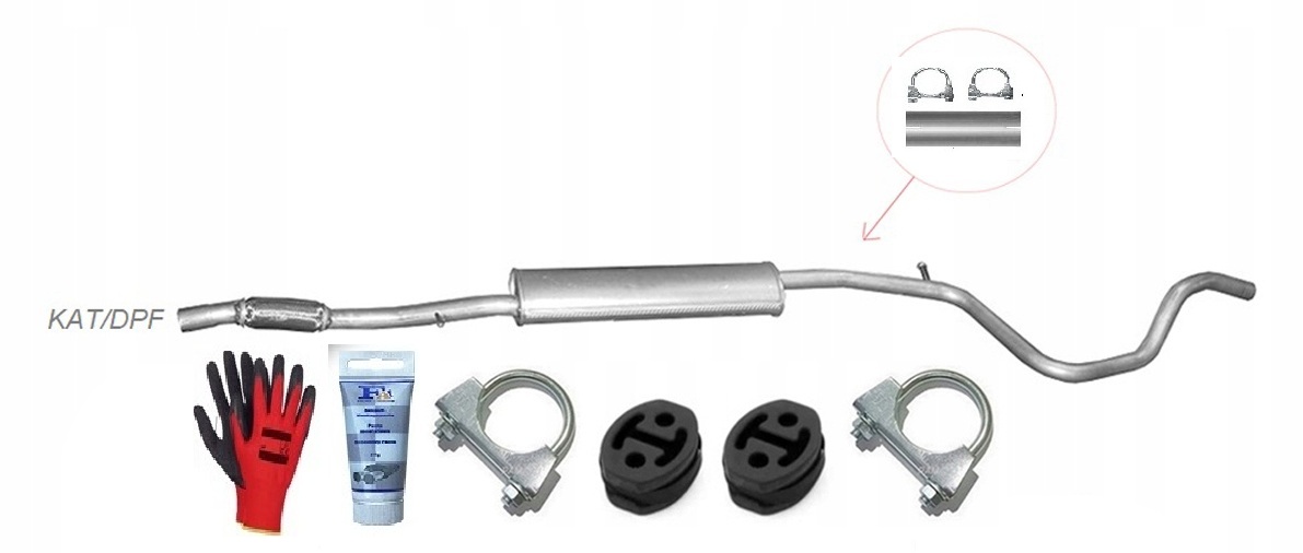 Fiat Fiorino II 1.3 Jtd 55-70 kW (od roku 2008) TLUMIČ+bonus