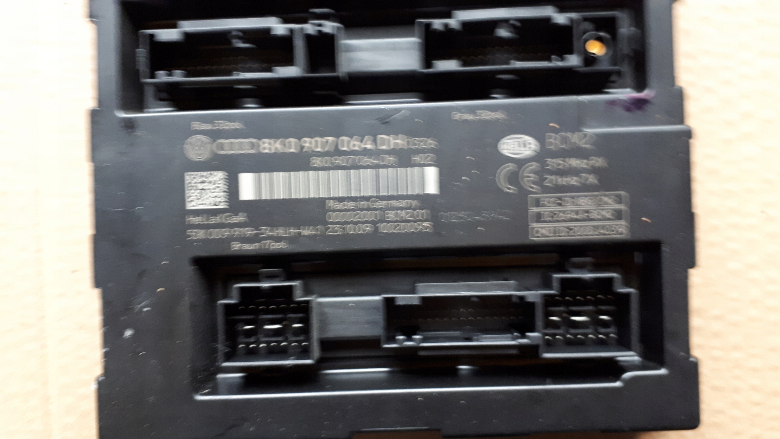S4 B8 A4 module control unit KOMFORTU 8K0907064DH A5