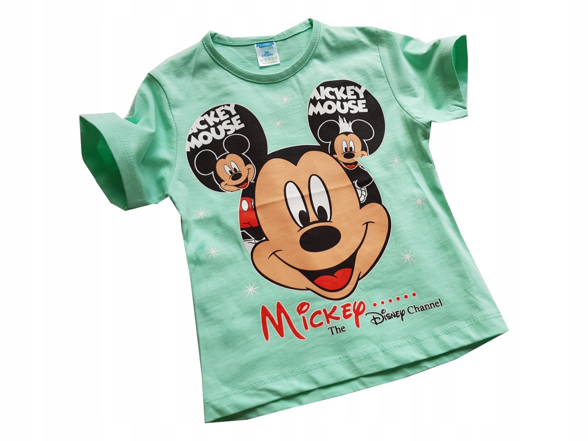

T-Shirt Mickey gwiazda mięta 104