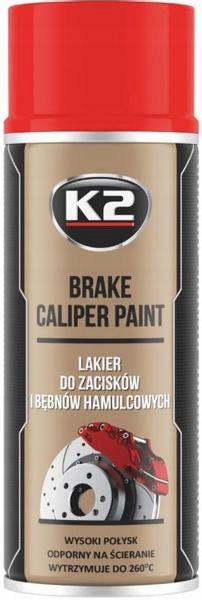 K2 BRAKE CALIPER LAKIER DO ZACISKÓW CZERWONY Producent K2