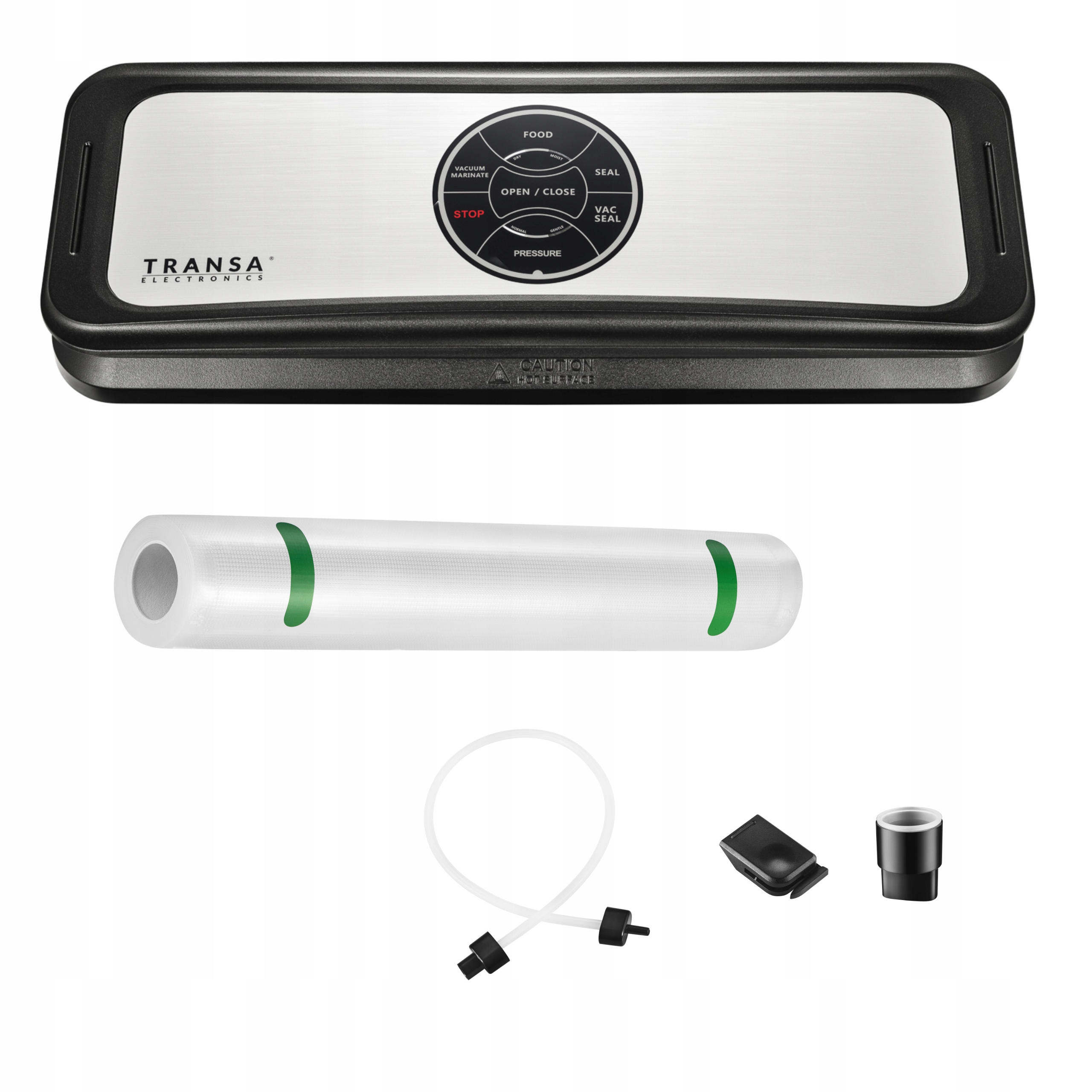 Zgrzewarka Próżniowa do żywności Pakowarka Automat 4 Funkcje 120W 0,8 Bar