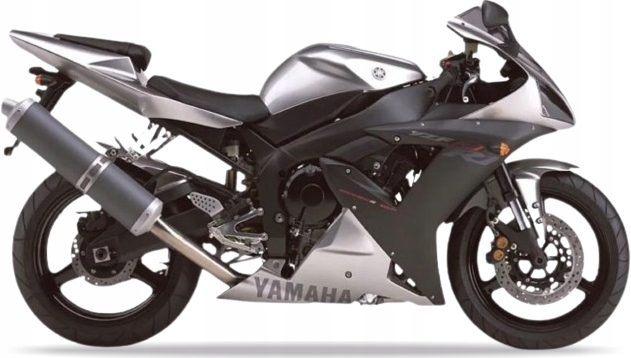 Samolepky Na Motocykl Juula Pro Yamaha Yzf R1 2002 Stříbrné Typ C RN09