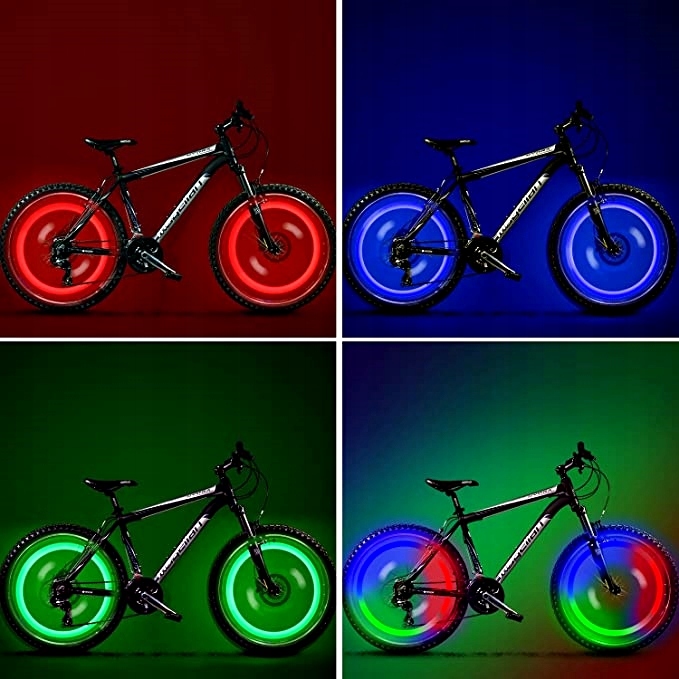 LAMPKI ROWEROWE NA SZPRYCHY ROWER DLA DZIECI HIT Kod producenta sckids_9418