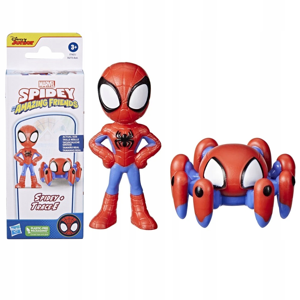 SPIDEY I SUPER KUMPLE FIGURKA SPIDEY + SPIDER-BOT TRACE-E
